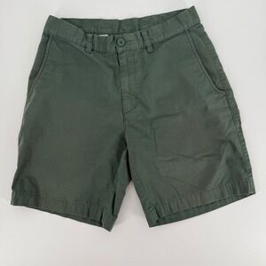 Patagonia Men All Wear Organic Cotton Chino Shorts Sz 28 Green Outdoor Worn Wear